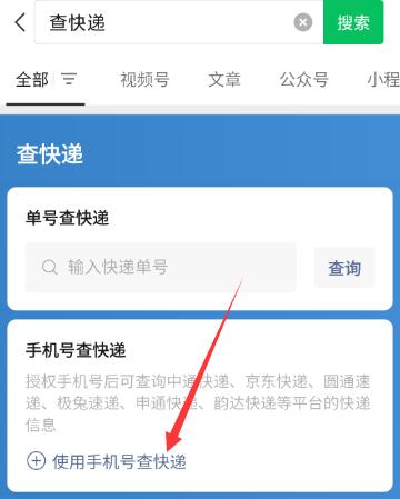 输入手机号一键查询快递入口网址大全