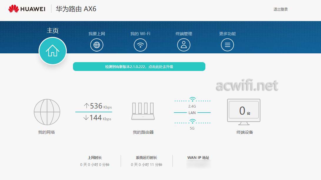 华为路由AX6