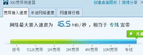 更换千兆光猫 100M宽带双拨突破200M