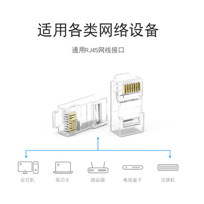 RJ45水晶头