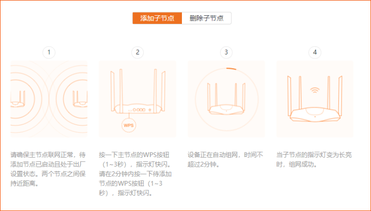 中国移动两个路由器Mesh组网教程