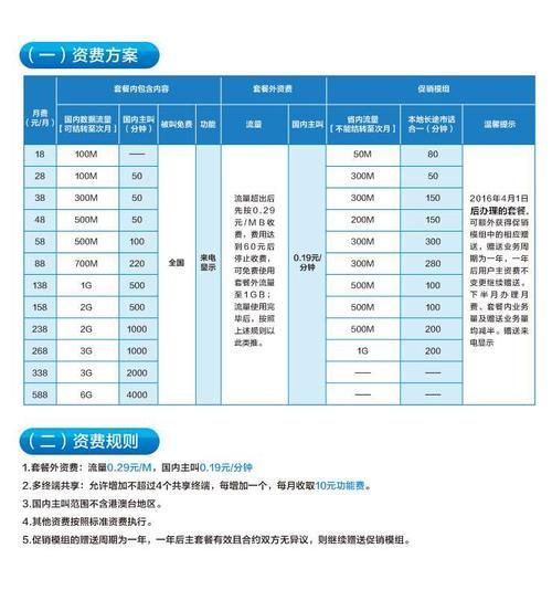 18元月租移动套餐：超值选择，精彩无限