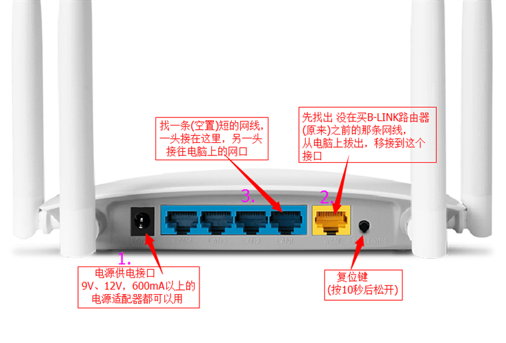 必联（B-LINK）路由器如何登录并访问设置页面