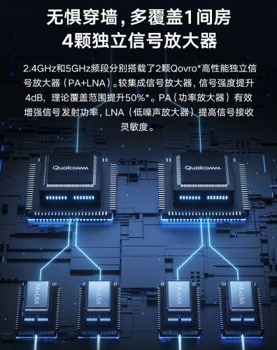 小米WIFI6路由器AX1800上市 仅售￥299