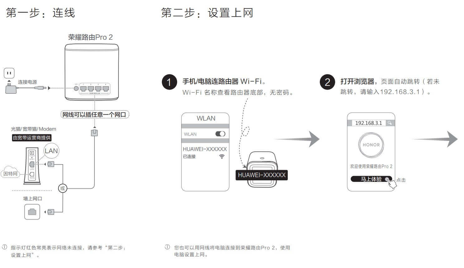 荣耀路由Pro 2 常见问题解决方法