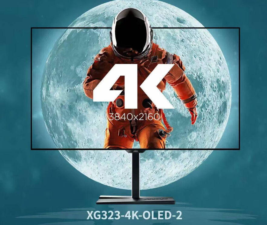 4k 240hz、fhd 480hz 双模式，优派 31.5 英寸 oled 显示器 xg323 国行 10999 元