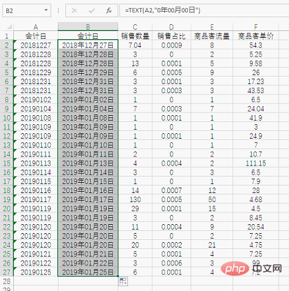 Excel函数学习之变装女皇TEXT()！