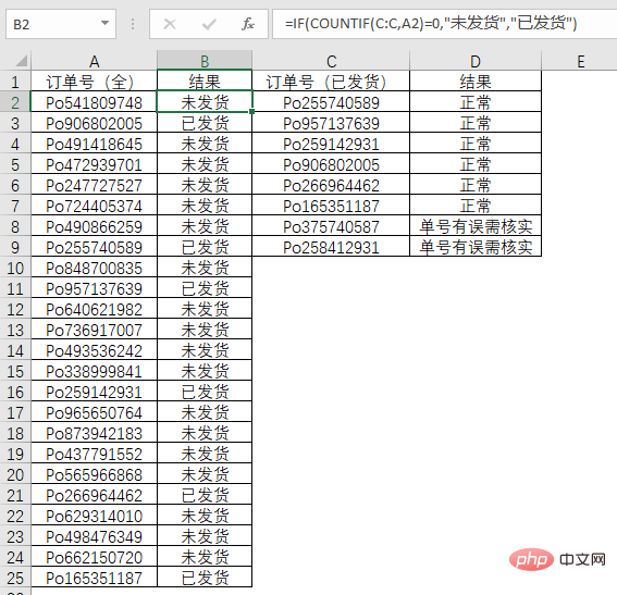 实用Excel技巧分享：三种常用的核对数据方法