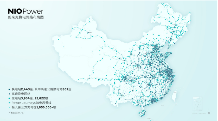 蔚来能源与华为鸿蒙智行合作，问界、智界、享界等车型可共享充电网络